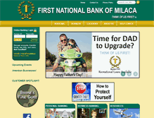 Tablet Screenshot of fnbmilaca.com